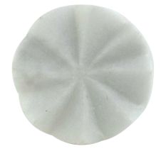 White Flower Shape Marble Cabinet knob